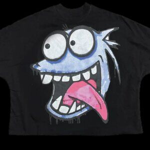 Billionaire Studios “Bloo Creature” Oversized Graphic Tee – Black